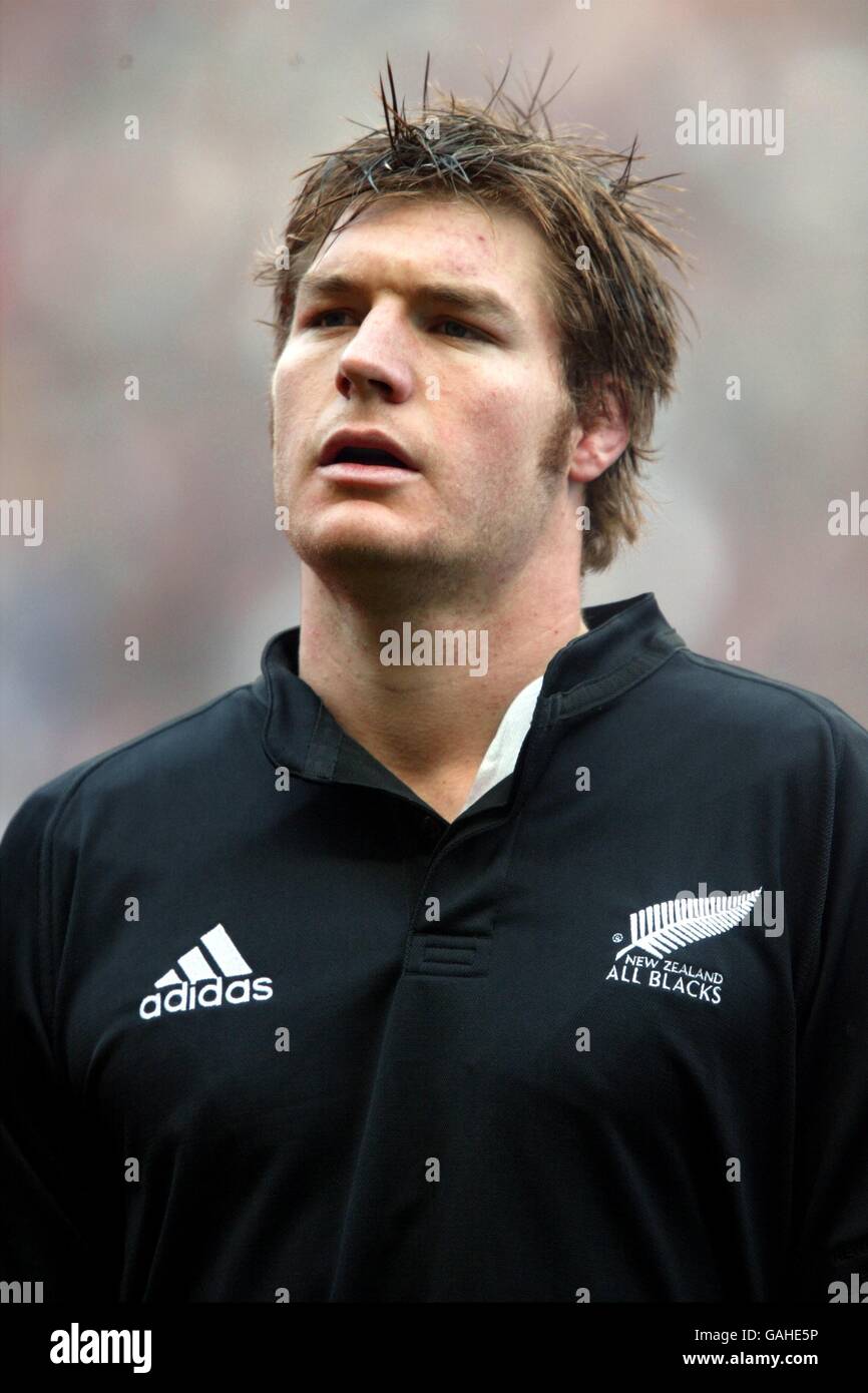 Rugby Union International Friendly England v New Zealand. Ali Williams, New Zealand Stock