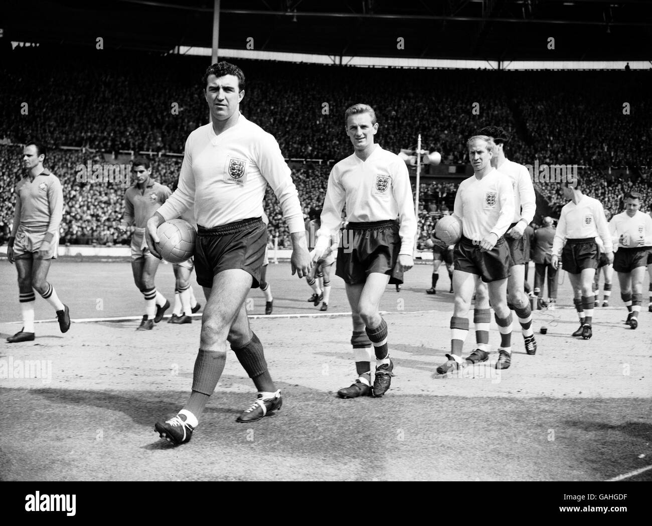 Soccer - Friendly - England v Brazil Stock Photo