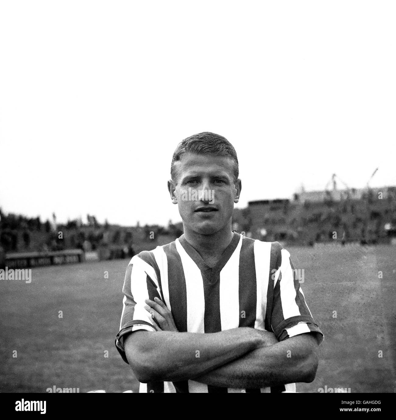 Soccer - Football League Division One - Chelsea v Sheffield United. Gerry Summers, Sheffield United Stock Photo