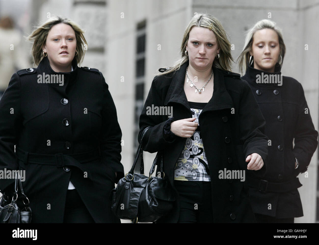Sally Anne Bowman's sisters (from left) Danielle, Michelle, and Nicole