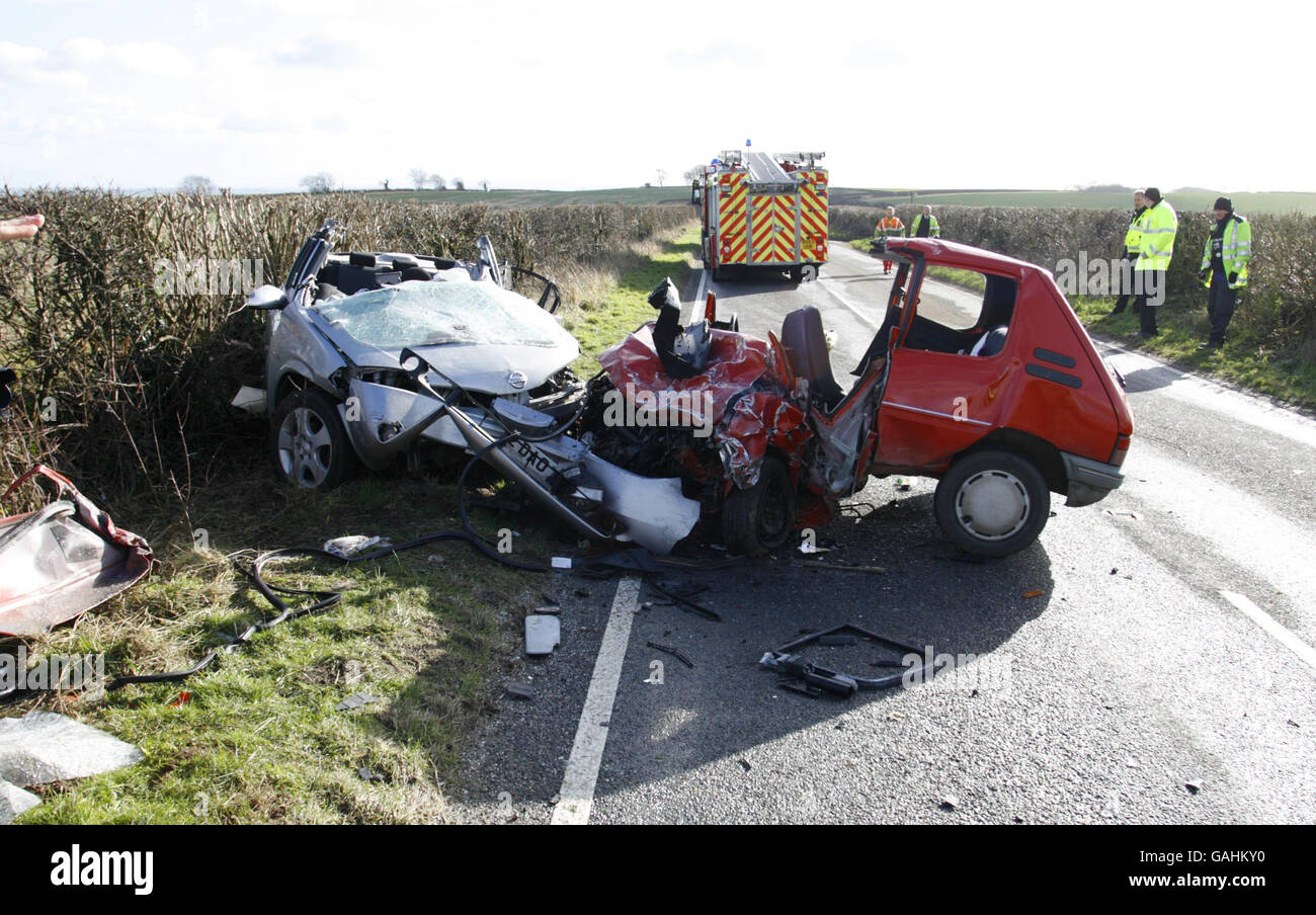 In which four people died fifth is critically injured hi-res stock ...