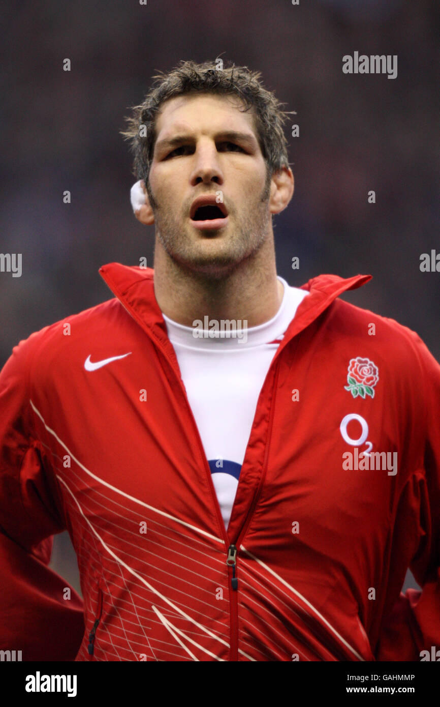 Rugby Union - RBS 6 Nations Championship 2008 - England v Wales - Twickenham Stock Photo