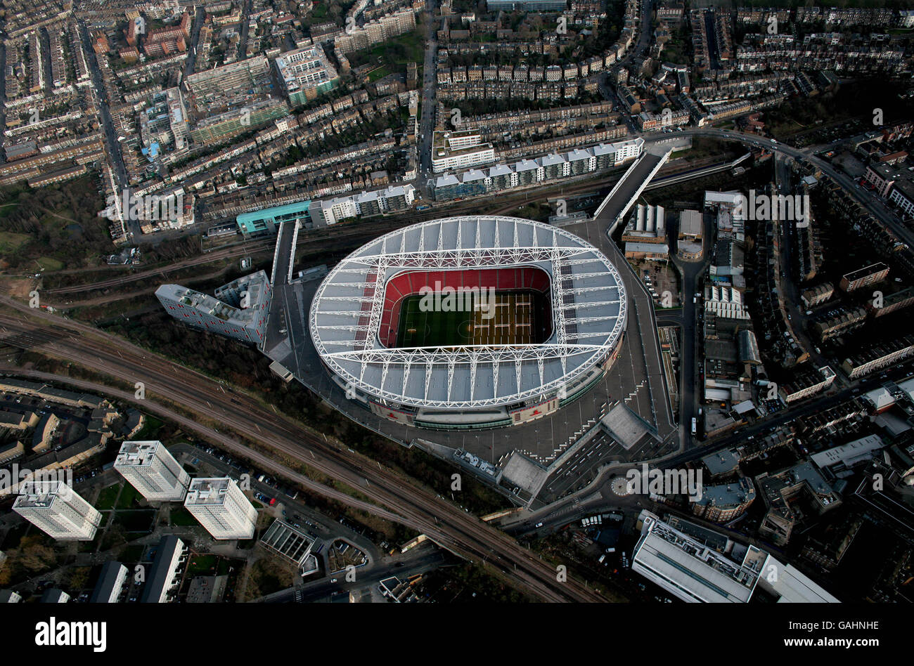 Ibrox aerial hi-res stock photography and images - Alamy