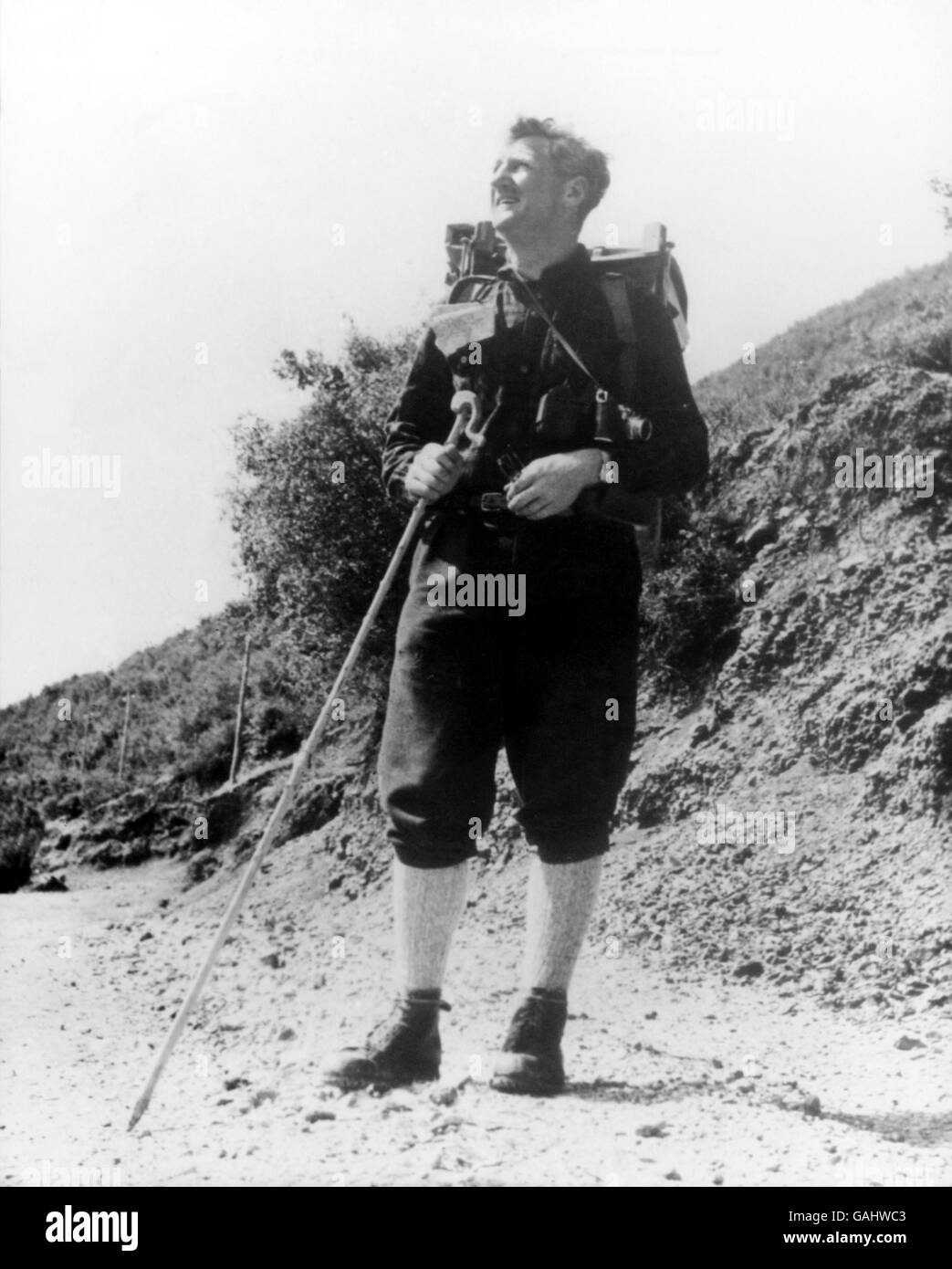 Sir John Hunt, who planned and led the first successful Mount Everest Expedition in 1953 Stock Photo