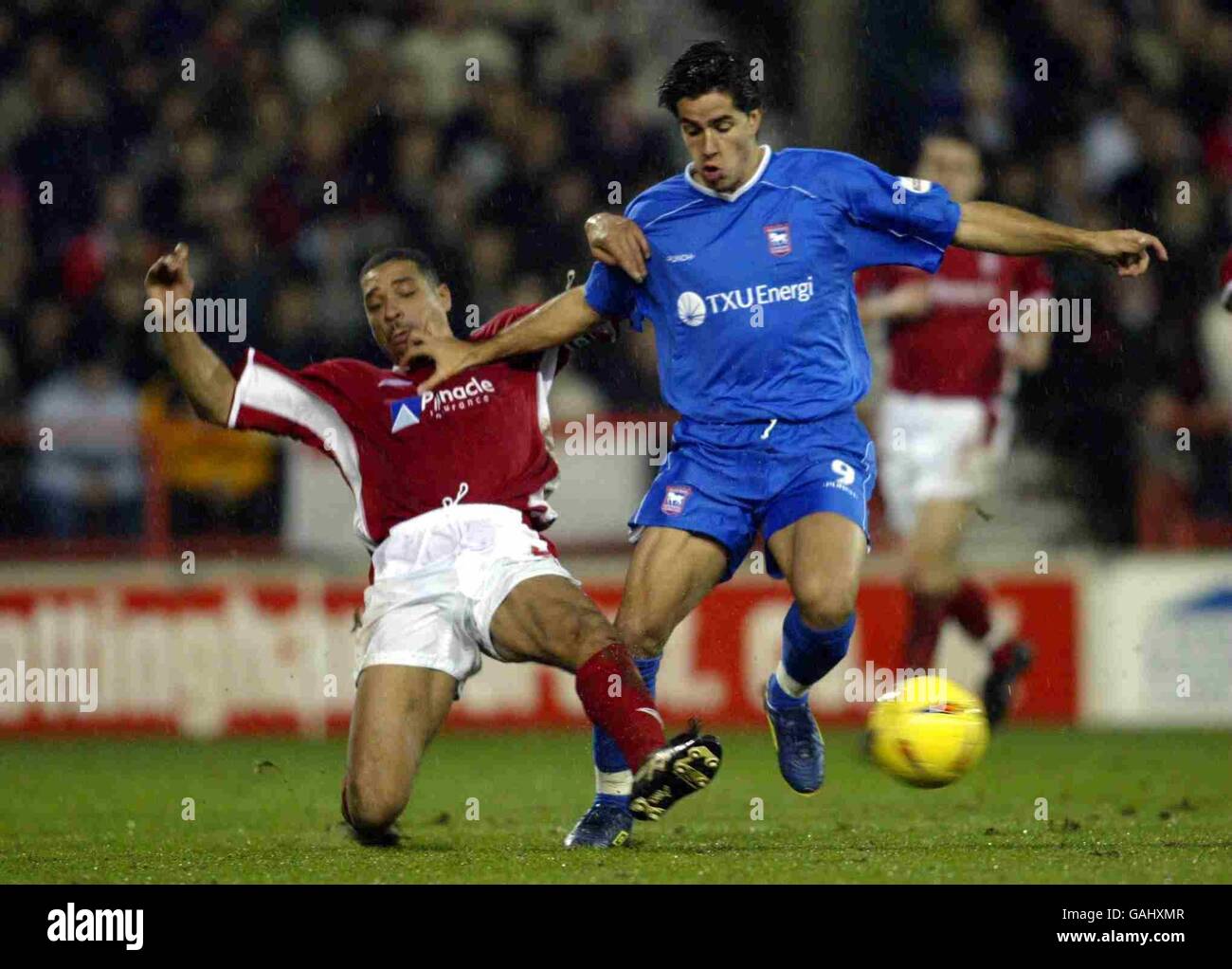 Soccer - Nationwide League Division One - Nottingham Forest v Ipswich Town Stock Photo