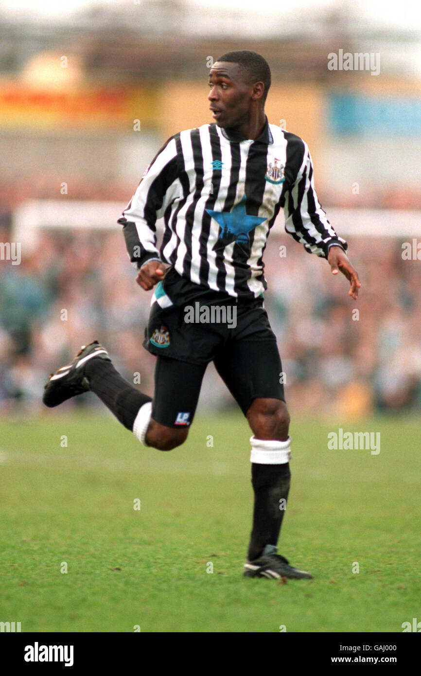 ANDY COLE, NEWCASTLE UNITED. ANDY COLE, NEWCASTLE UNITED Stock Photo