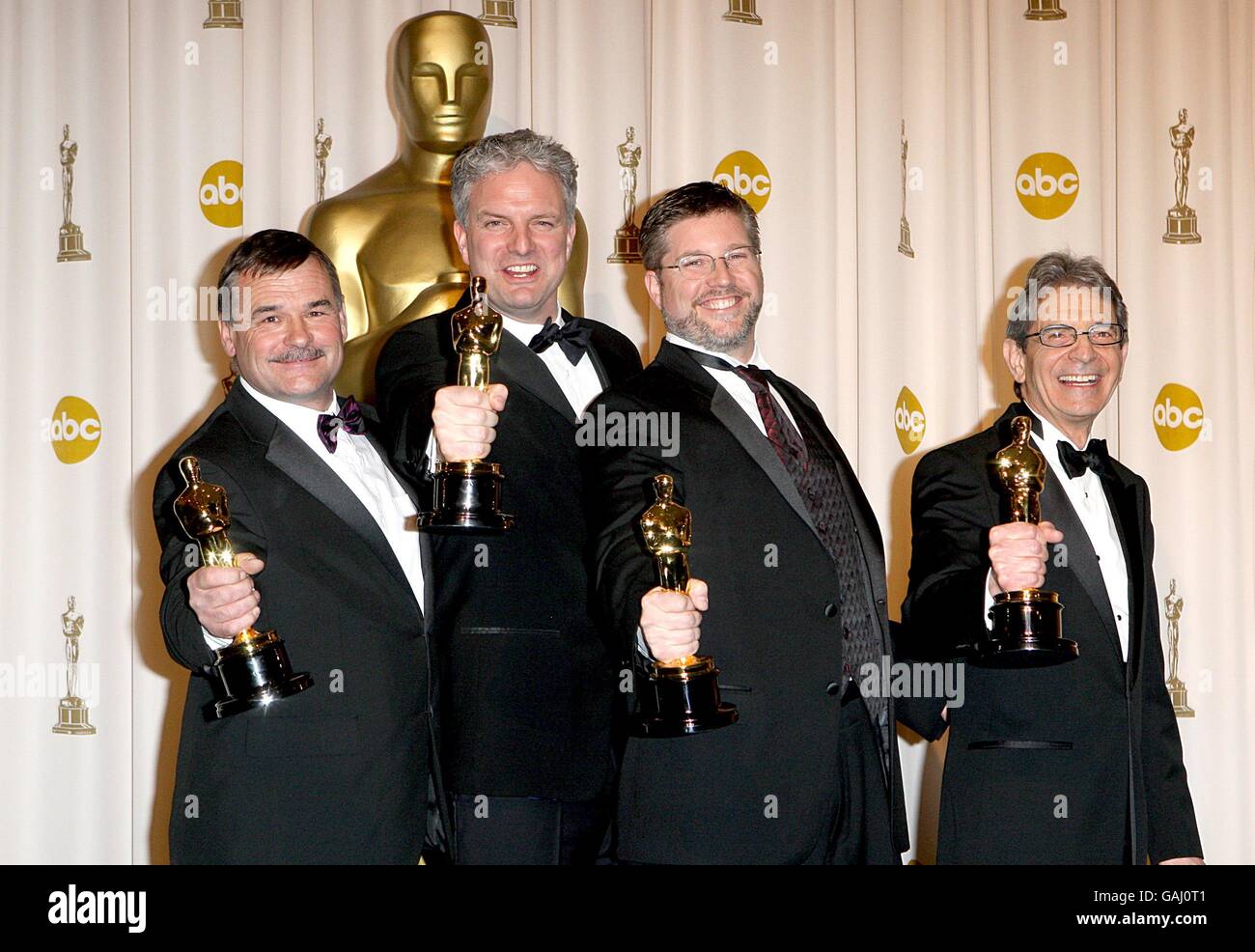 Michael Fink, Bill Westnhofer, Ben Morris and Trevor Wood with the ...