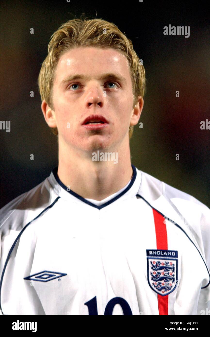 Soccer Under 17 International Friendly England v France Stock Photo