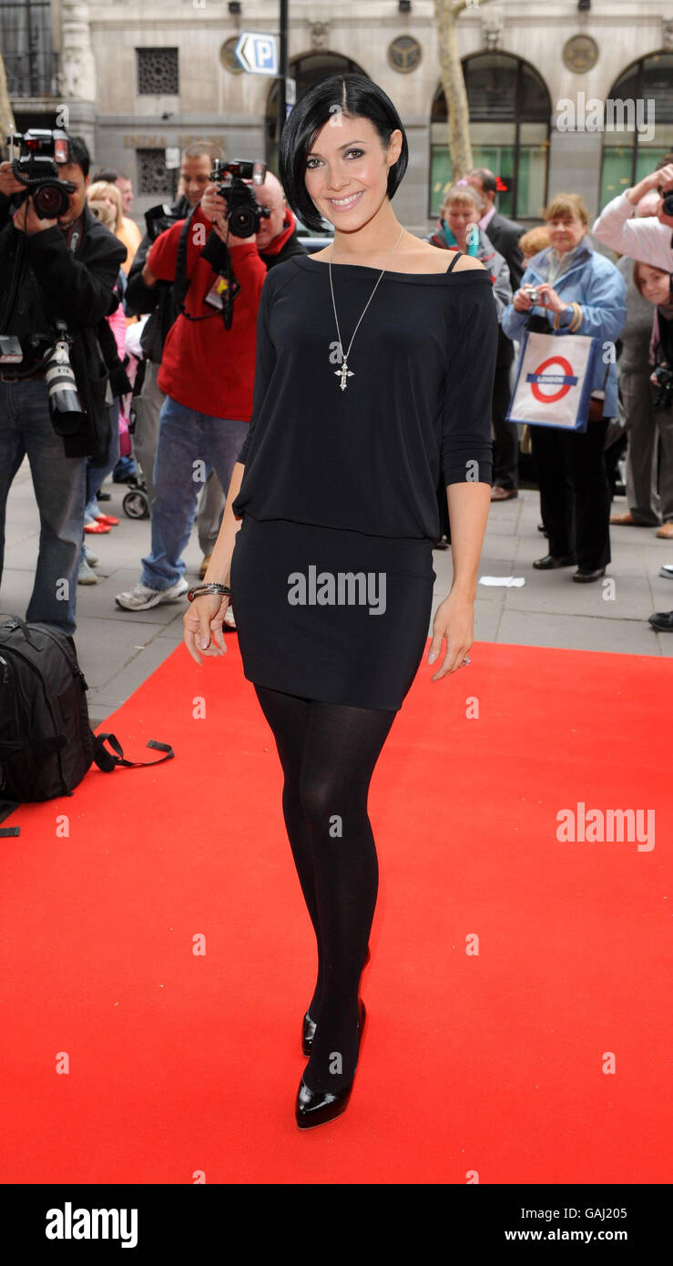 Celebrity Mum of the Year Kym Ryder arrives for the Tesco Magazine Mum
