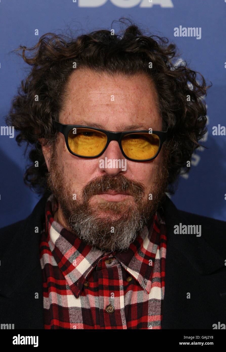 Julian Schnabel is seen at the 60th Annual DGA Awards Nominee Breakfast, held at the Directors Guild of America in Los Angeles. Stock Photo