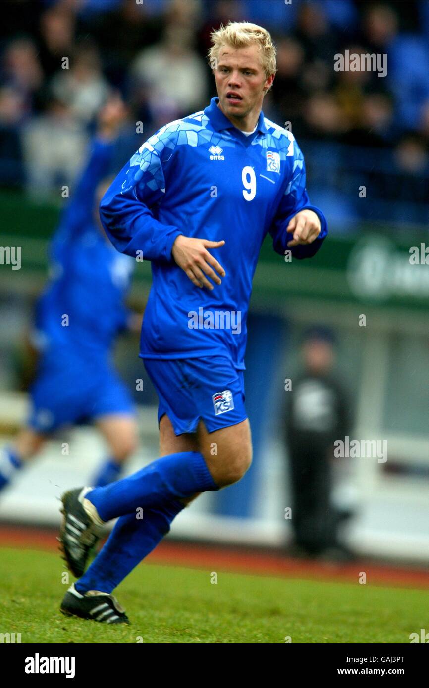 Eidur gudjohnsen of iceland hi-res stock photography and images