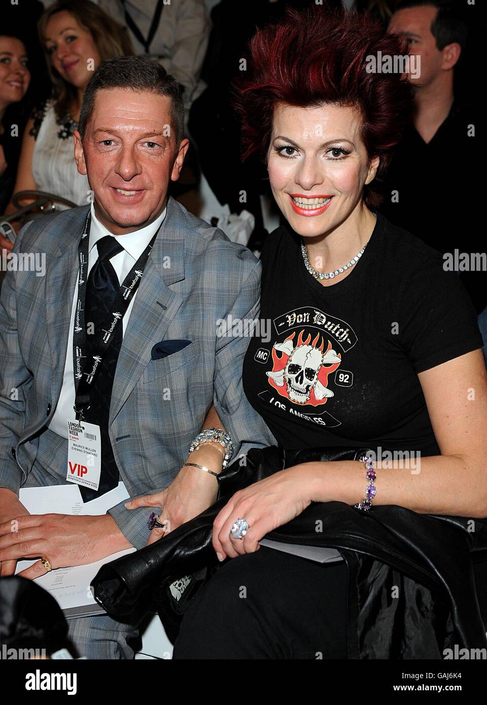 Cleo rocos at the jasper conran show hi-res stock photography and ...