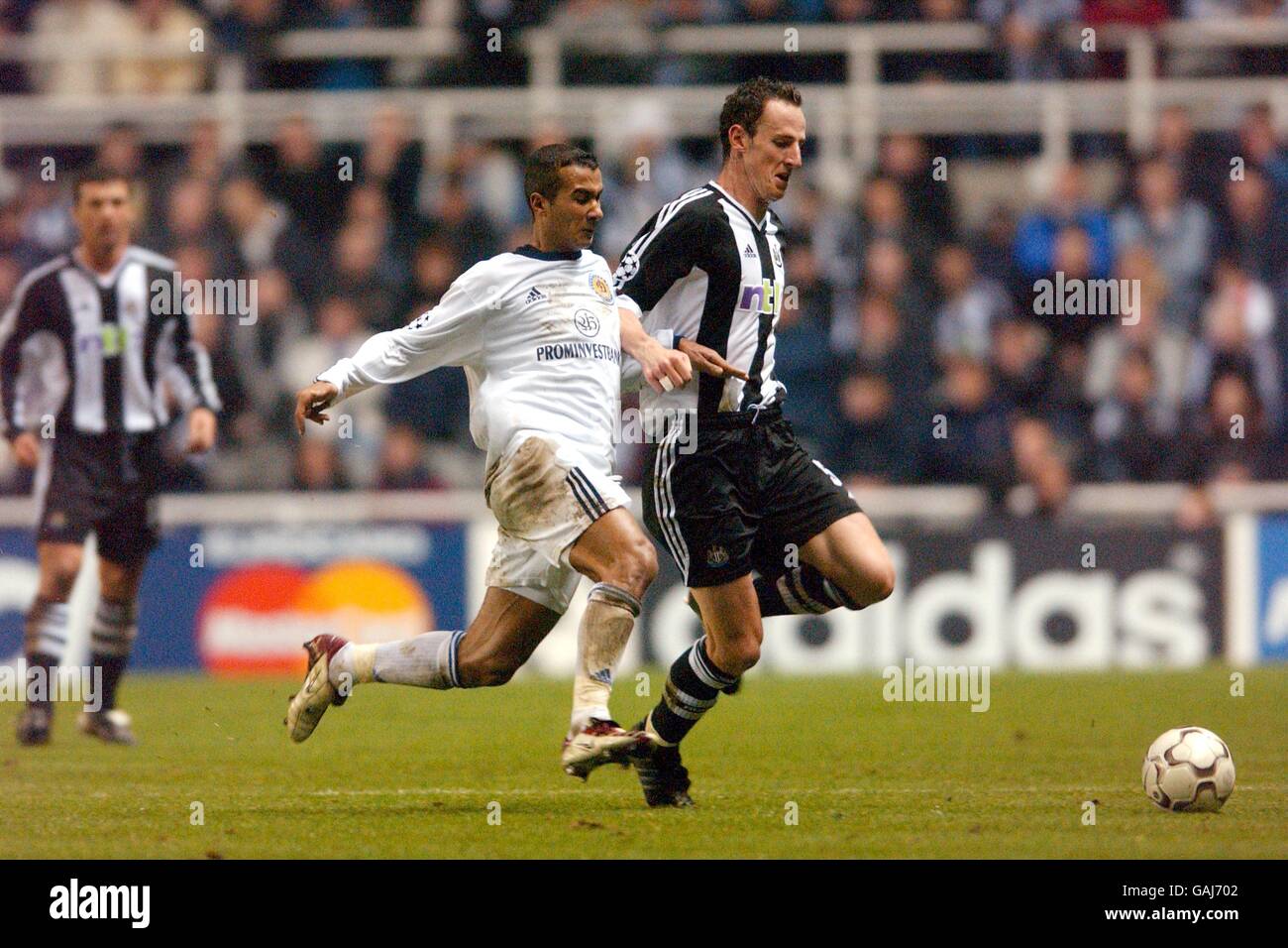 Soccer - UEFA Champions League - Group E - Newcastle United v Dynamo Kiev Stock Photo