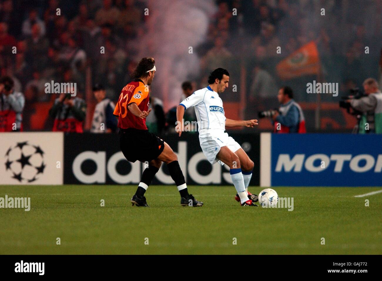 Soccer - UEFA Champions League - Group C - Roma v RC Genk Stock Photo
