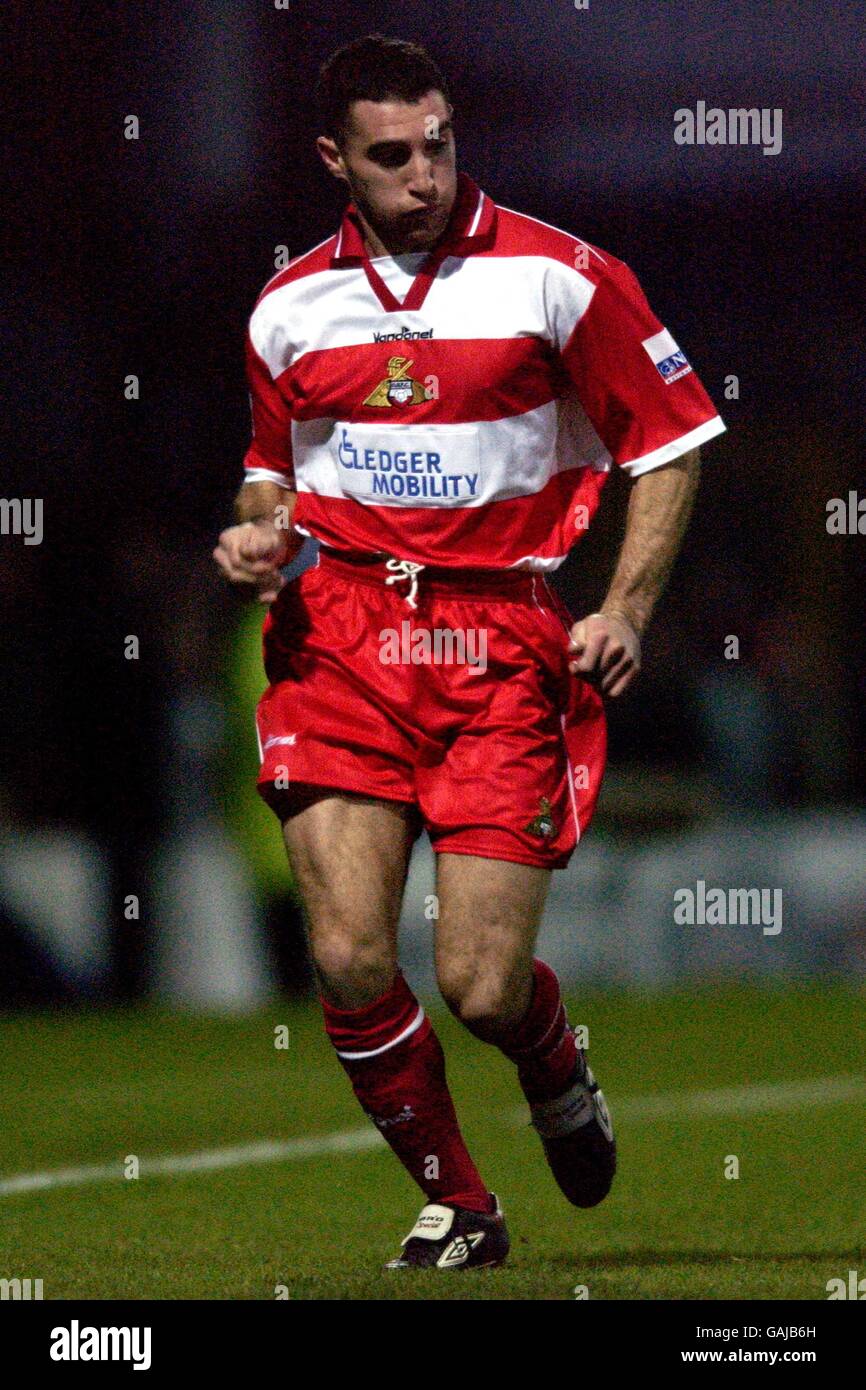 Soccer - Nationwide Conference - Doncaster Rovers v Woking. Simon Marples, Doncaster Rovers Stock Photo