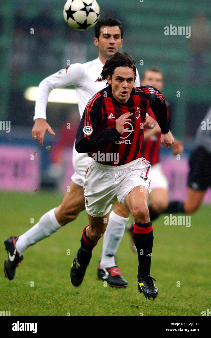 Ac milans filippo inzaghi hi-res stock photography and images - Alamy