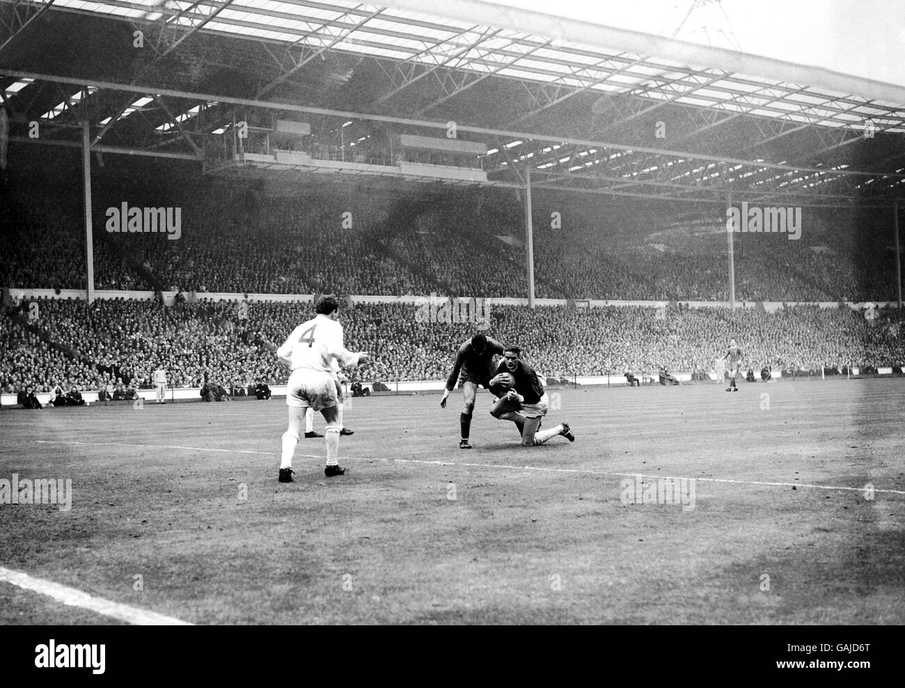 Soccer - FA Cup Final - Leeds United v Liverpool - Wembley Stadium Stock Photo