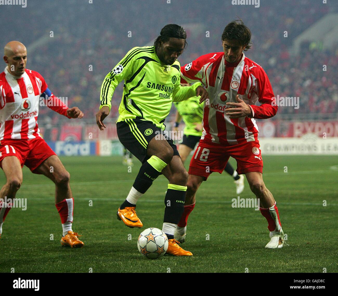 Soccer - UEFA Champions League - Olympiakos v Chelsea - Georgios  Karaiskakis Stadium Stock Photo - Alamy