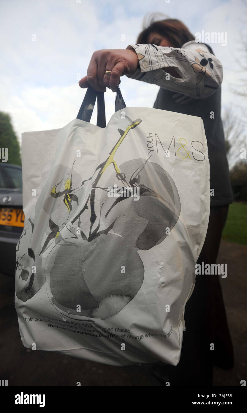 Marks spencer bag hi-res stock photography and images - Alamy