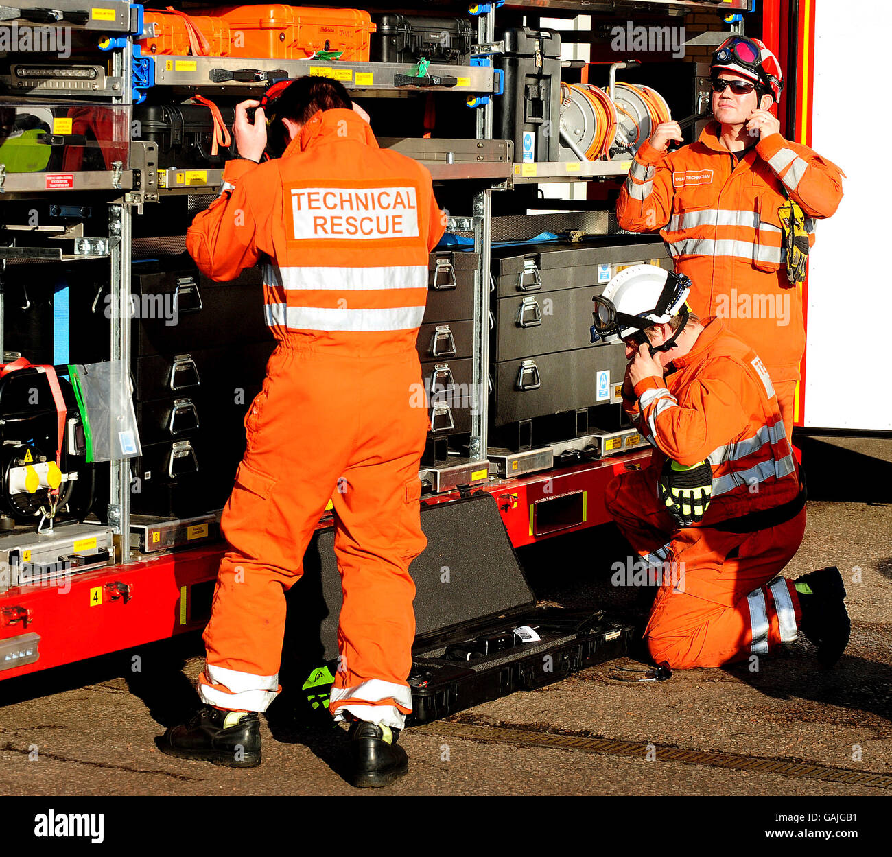 Fire and Rescue Feature Stock Photo Alamy