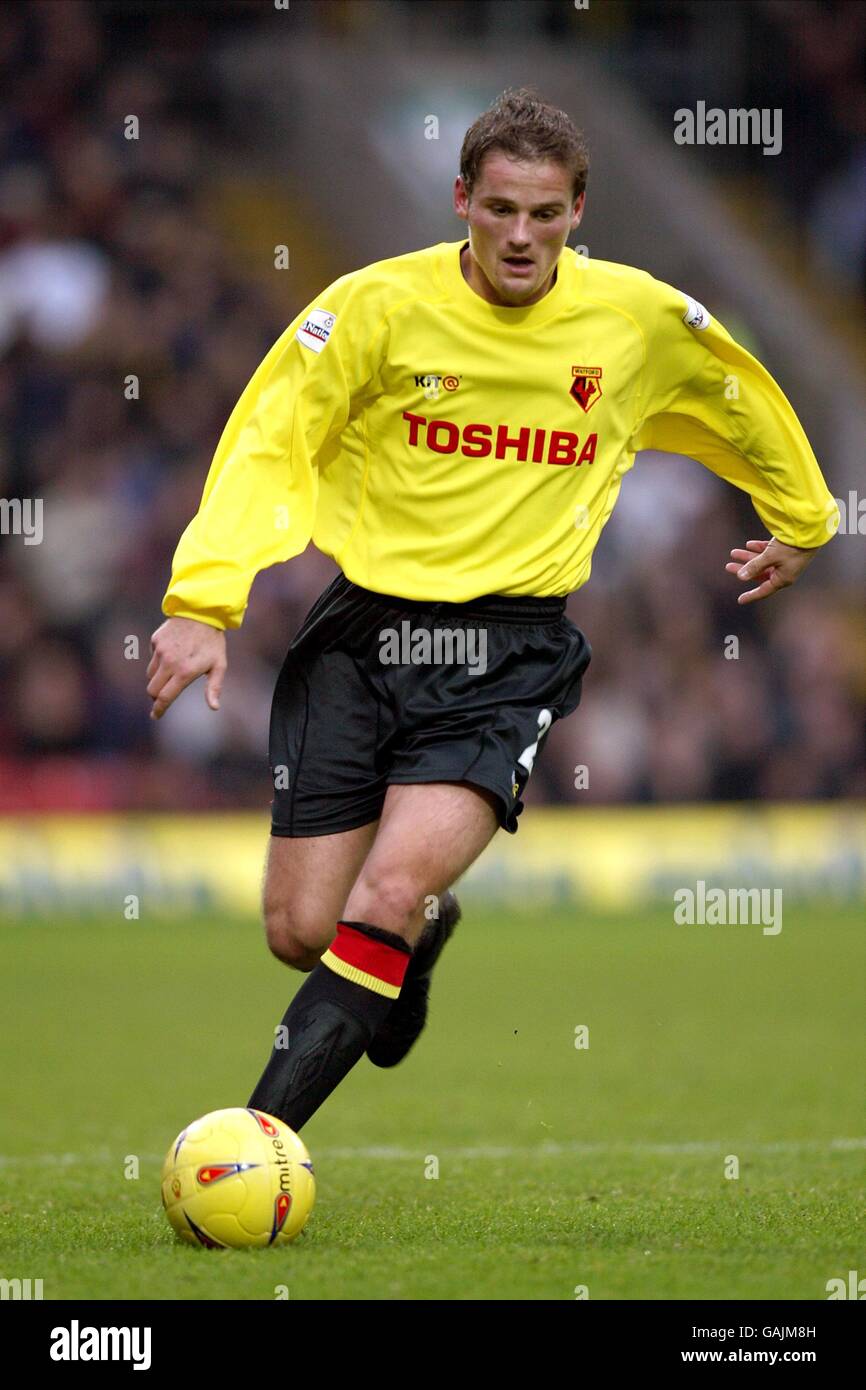 Soccer - Nationwide League Division One - Watford v Ipswich Town. Neal Ardley, Watford Stock Photo