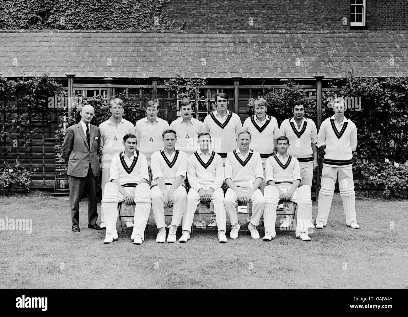 Lancashire cricket Black and White Stock Photos & Images Alamy