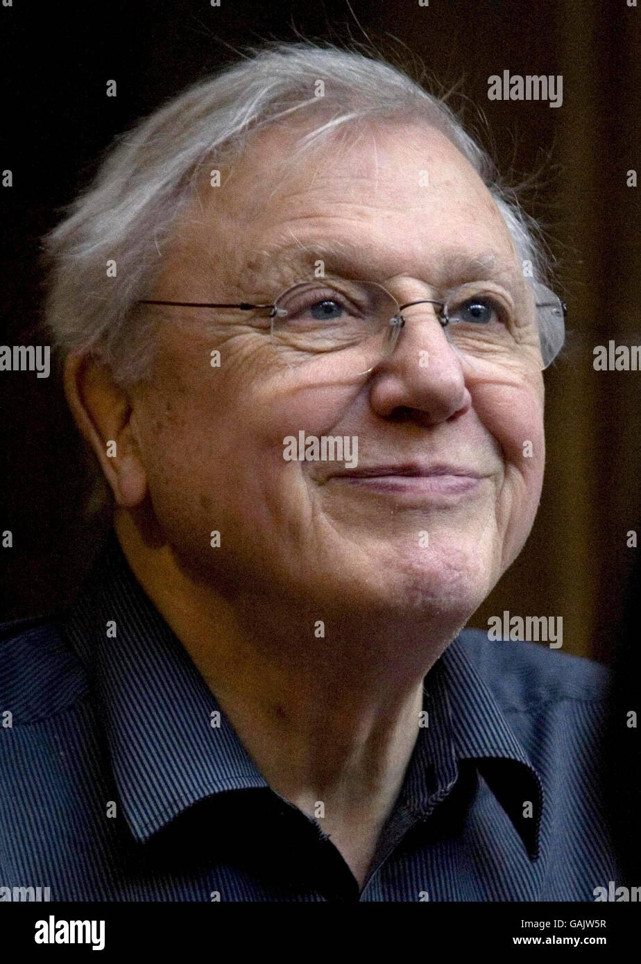Sir David Attenborough Book Signing London Stock Photo Alamy
