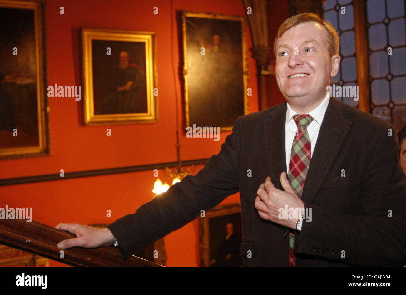 Charles Kennedy voted Rector of University of Glasgow Stock Photo - Alamy