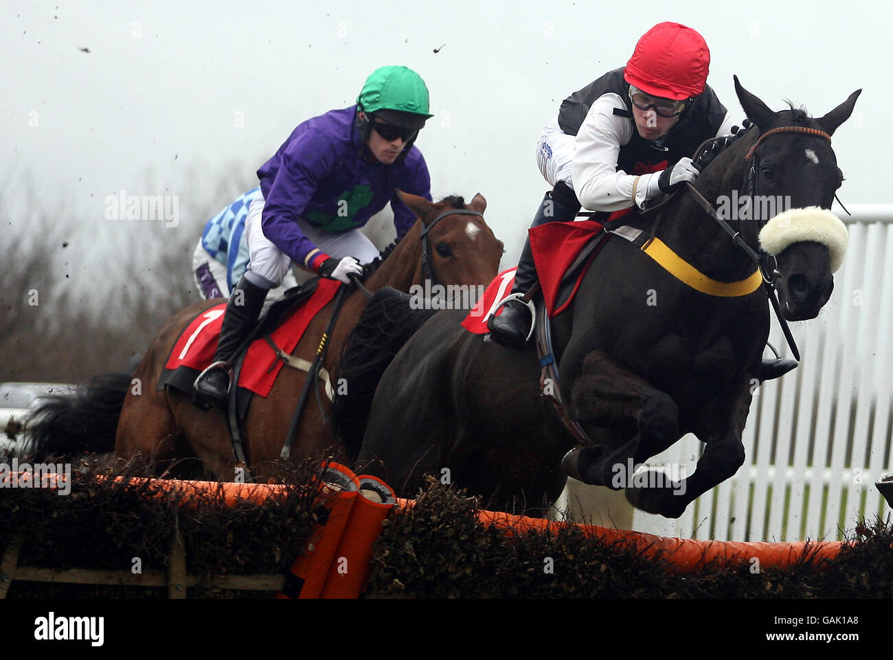 Horse Racing - Doncaster Racecourse Stock Photo - Alamy