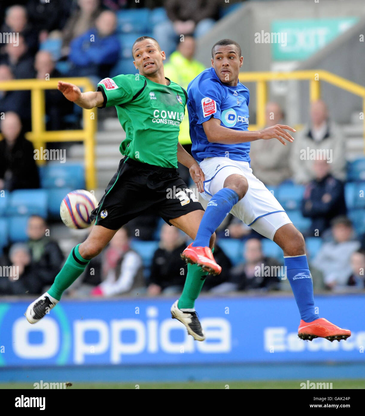 Soccer - Coca-Cola Football League One - Millwall v Bristol Rovers - The Den Stock Photo