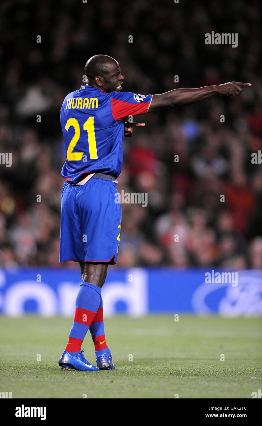 Maillot FC Barcelone Nike 2006/2008 extérieur #21 THURAM