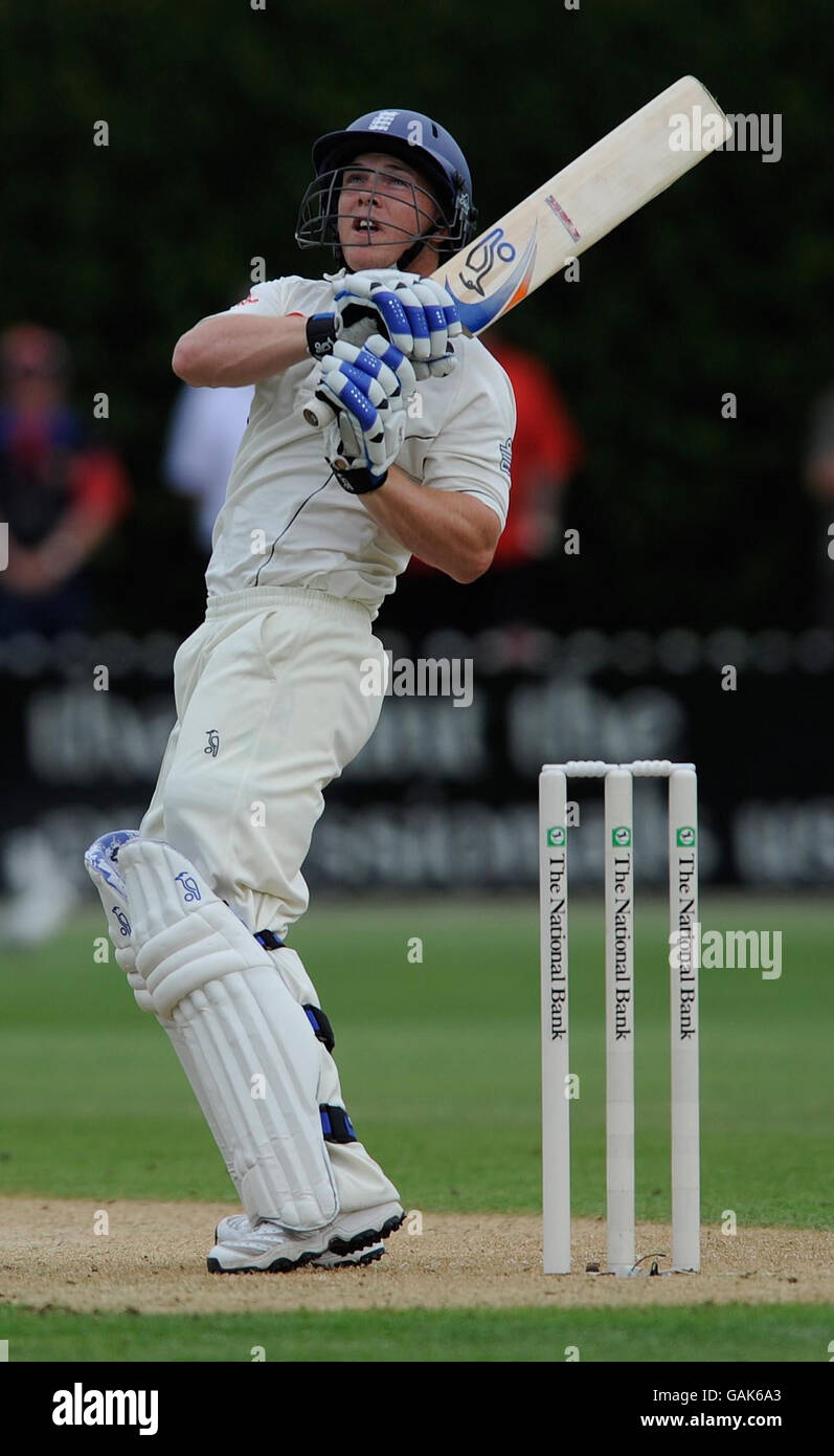 Englands tim ambrose hits ball runs 2nd test basin reserve hires stock