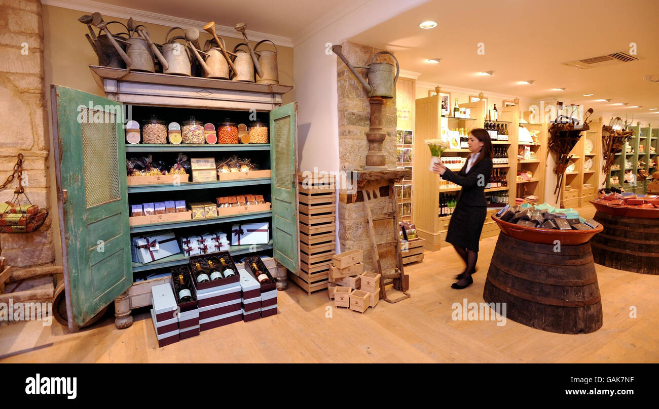 Highgrove, in Tetbury, the Prince of Wales's new shop named after his Gloucestershire residence. Stock Photo