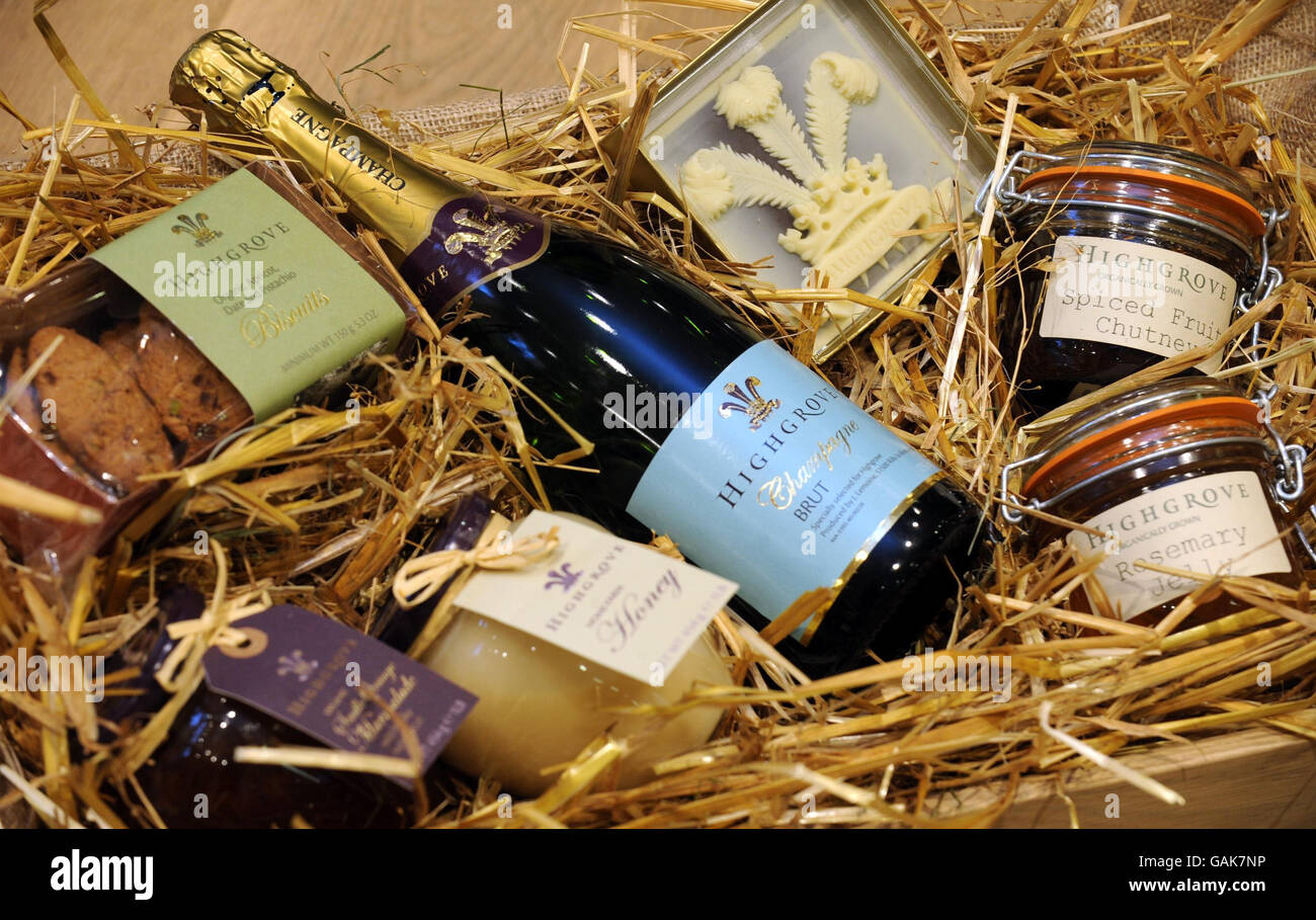 Prince Charles And Camilla Open The New Highgrove Shop Tetbury Stock