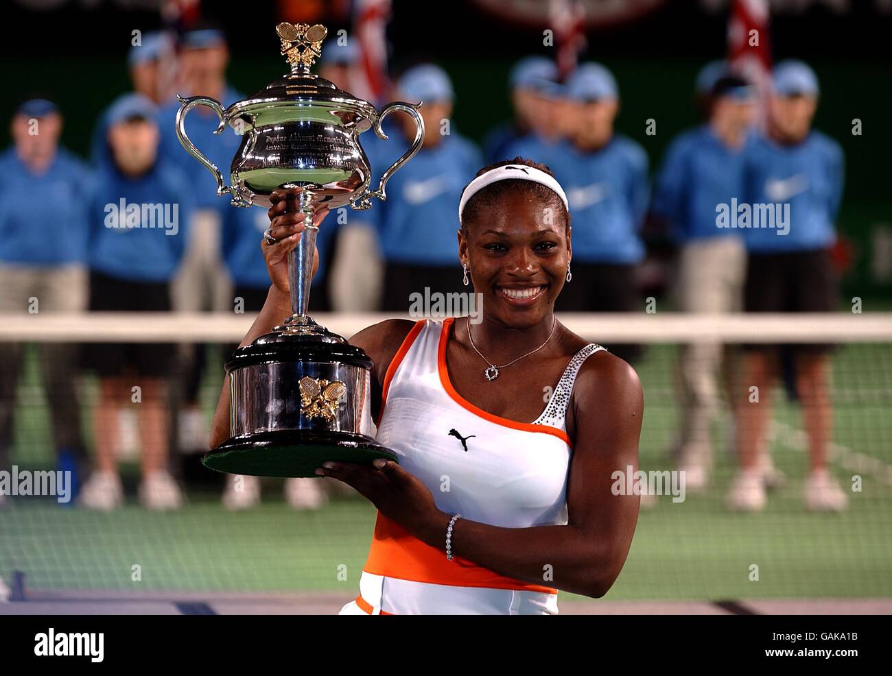 Tennis Australian Open Womens Final Stock Photo Alamy