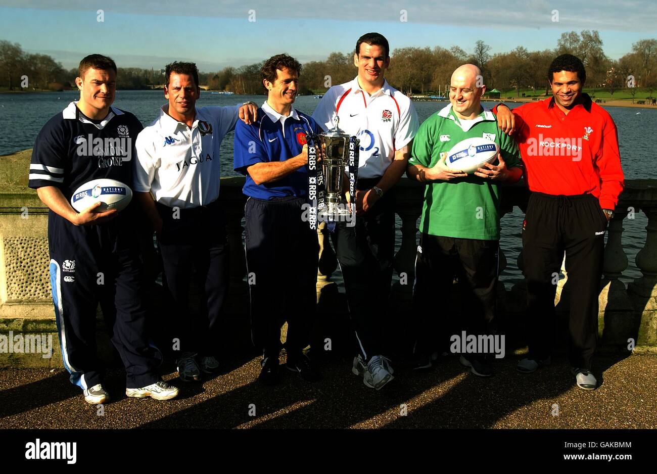 Rugby Union - The RBS Six Nations Championship - Launch Stock Photo - Alamy