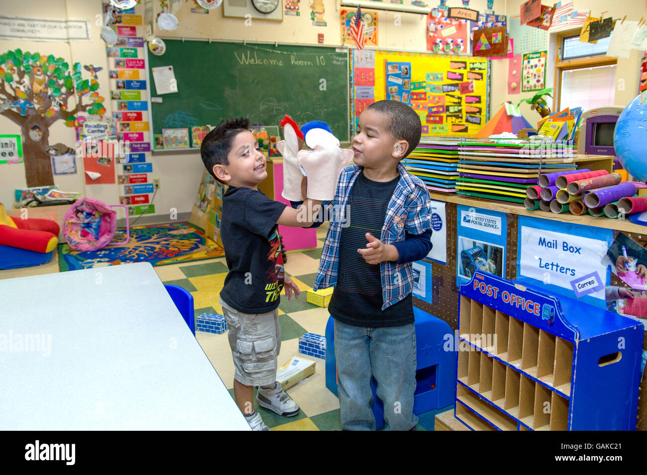 Preschool Classroom Stock Photo