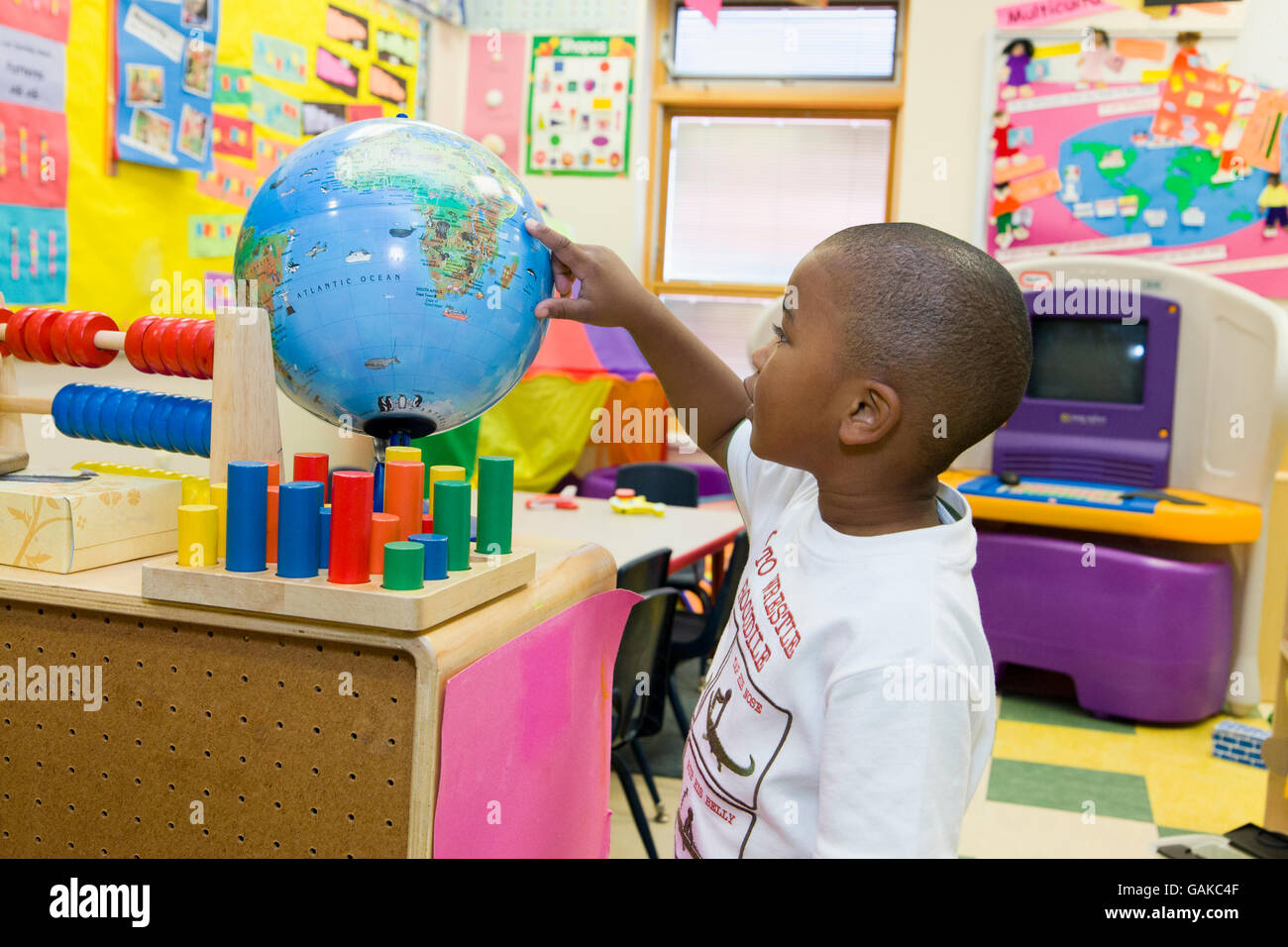 Preschool Classroom Stock Photo