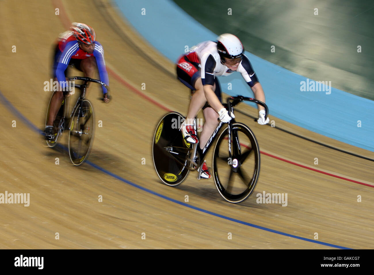 Cycling - UCI Track World Championships - Manchester Velodrome Stock Photo