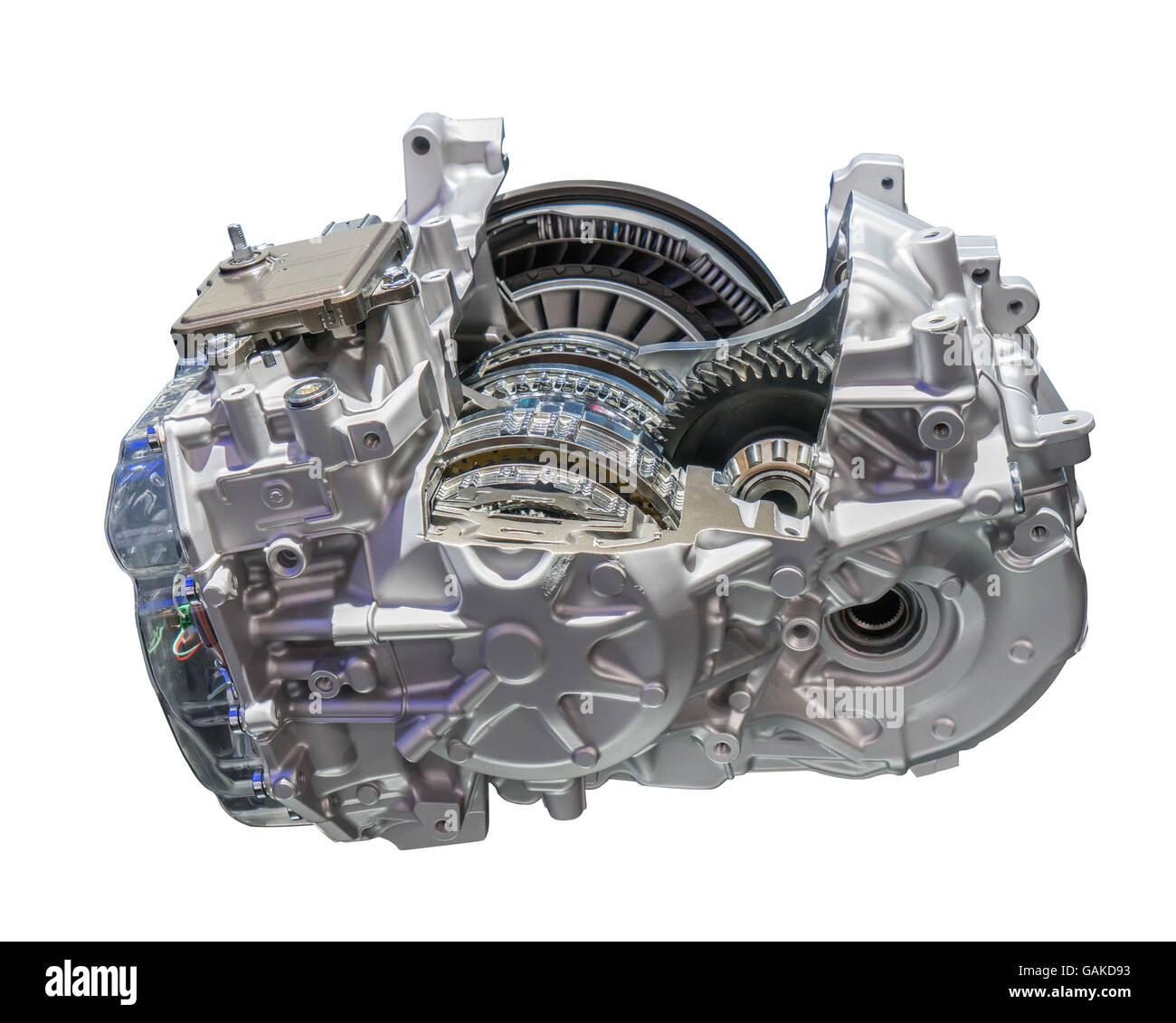 Automotive transmission gearbox isolated Stock Photo Alamy