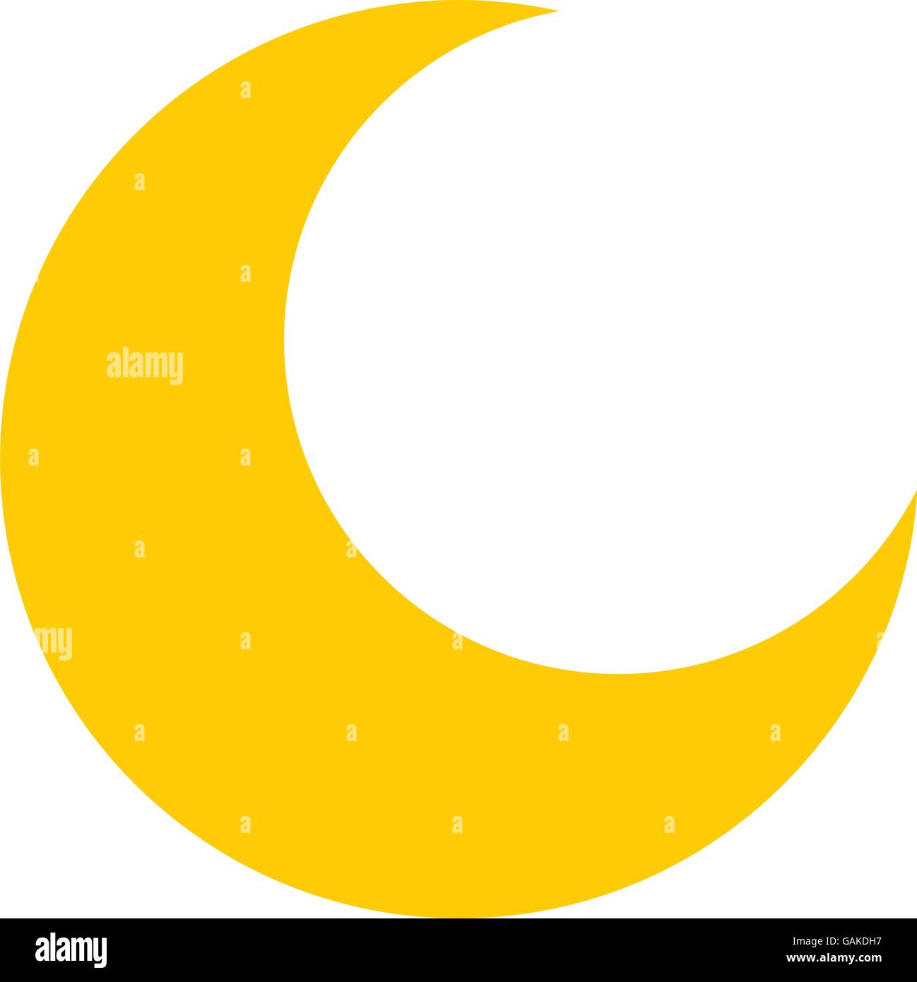 moon isolated icon design Stock Vector Image & Art - Alamy