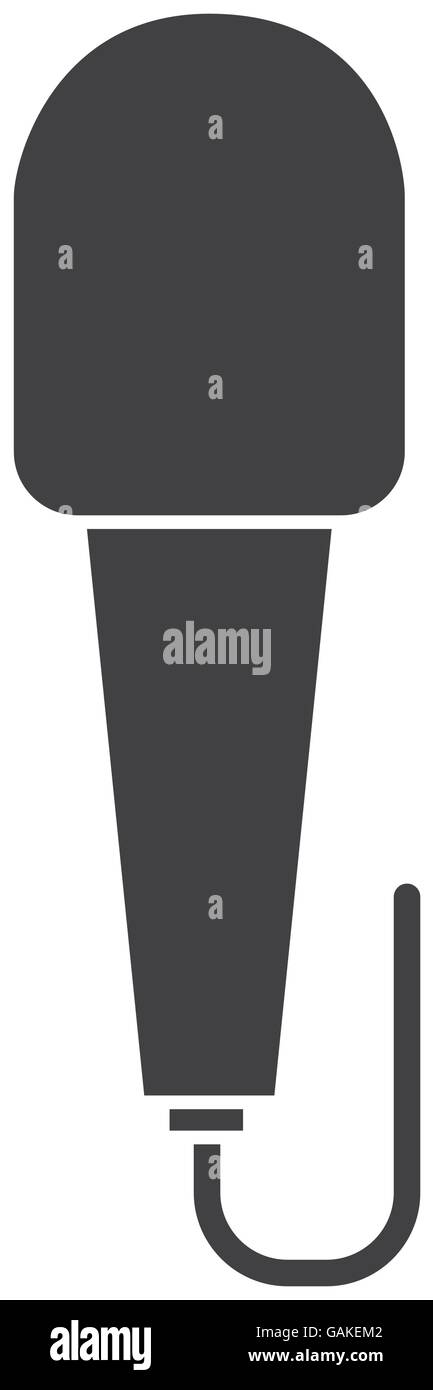 microphone isolated icon design Stock Vector Image & Art - Alamy