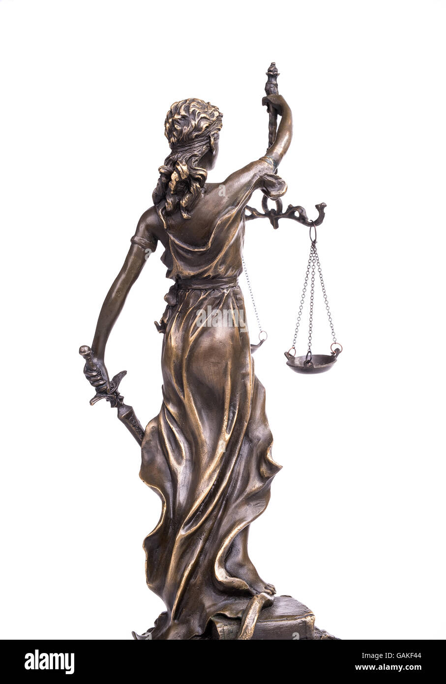 Statue of justice, law concept Stock Photo