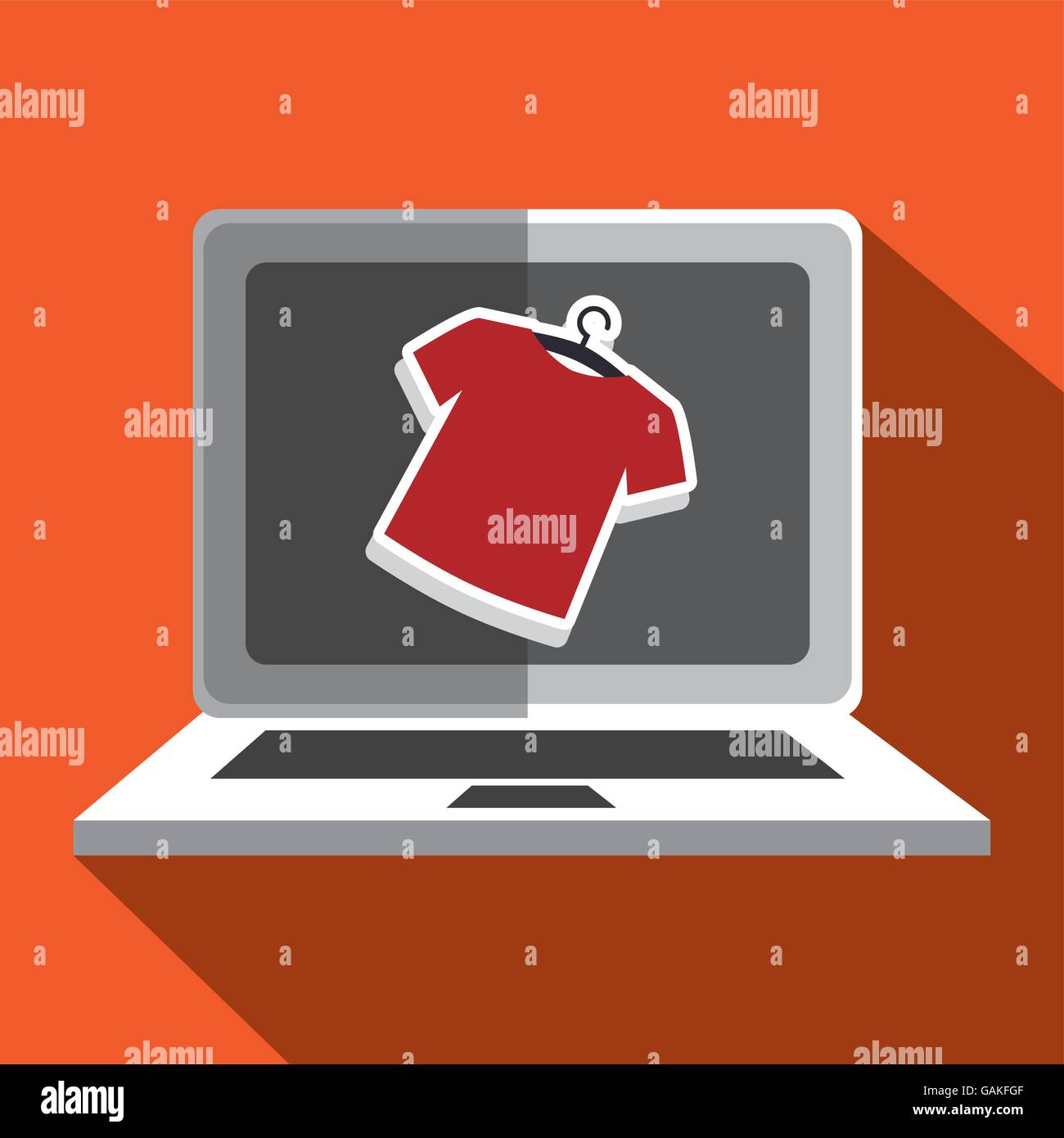 user ecommerce laptop isolated icon design Stock Vector Image & Art - Alamy