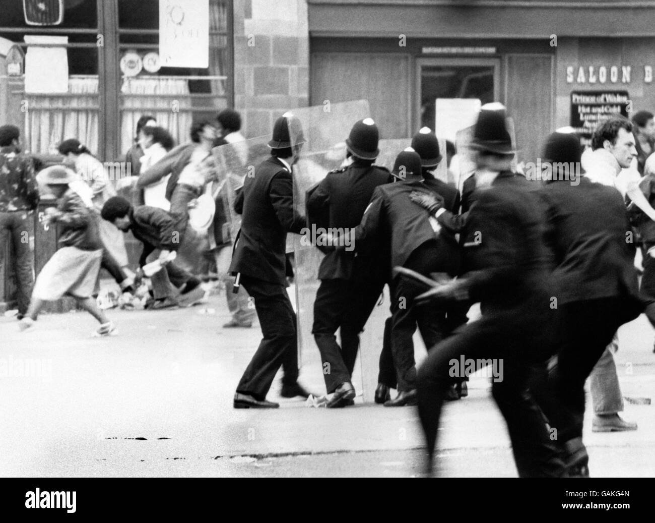 Crime Brixton Riots Stock Photo Alamy
