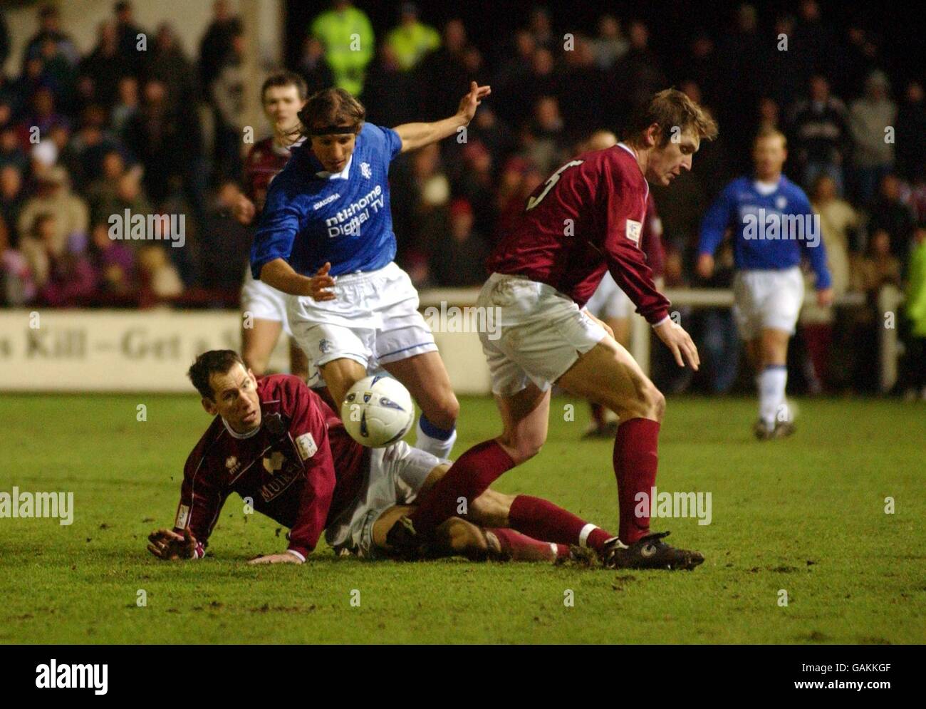 Innes Ritchie Soccer - Tennants Scottish Cup - Third Round - Arbroath v Rangers ...