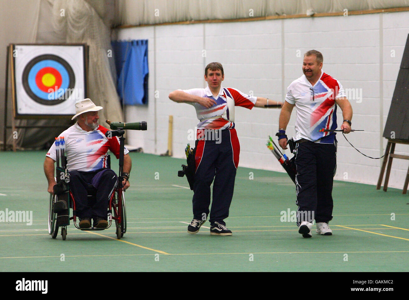 Archery British Paralympic Association Training Lilleshall