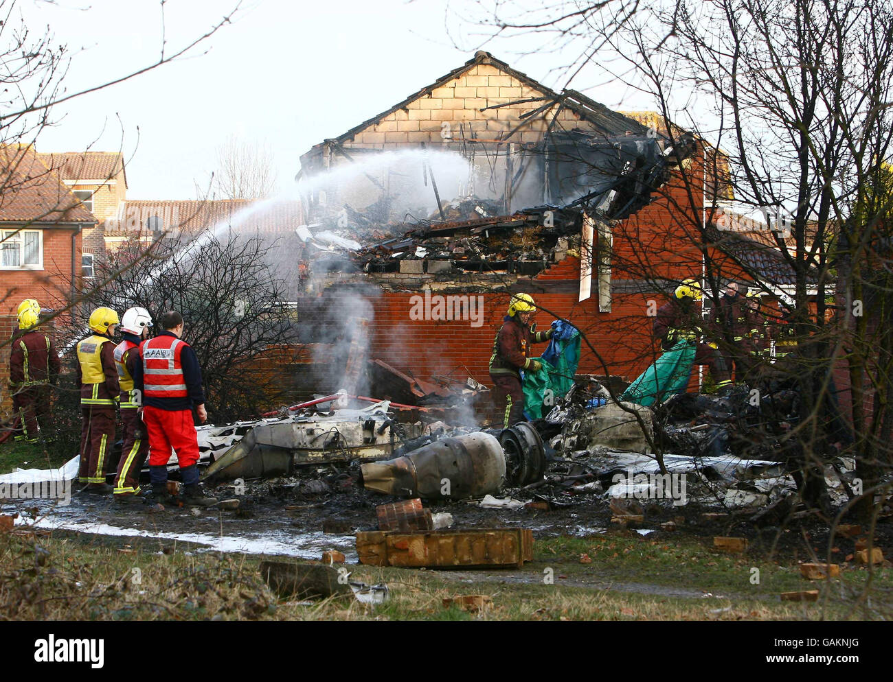 Kent plane crash Stock Photo Alamy