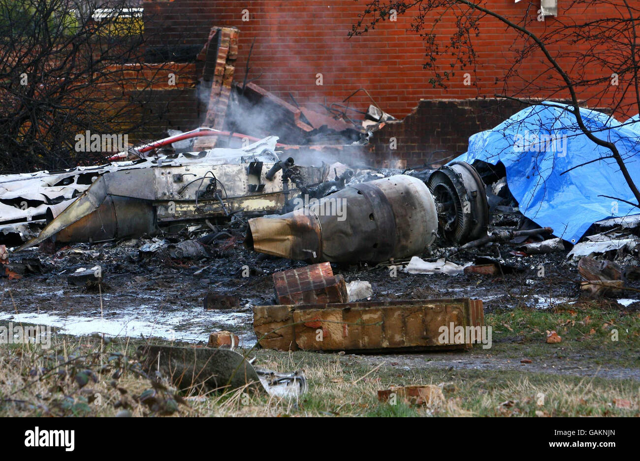 Kent plane crash Stock Photo Alamy