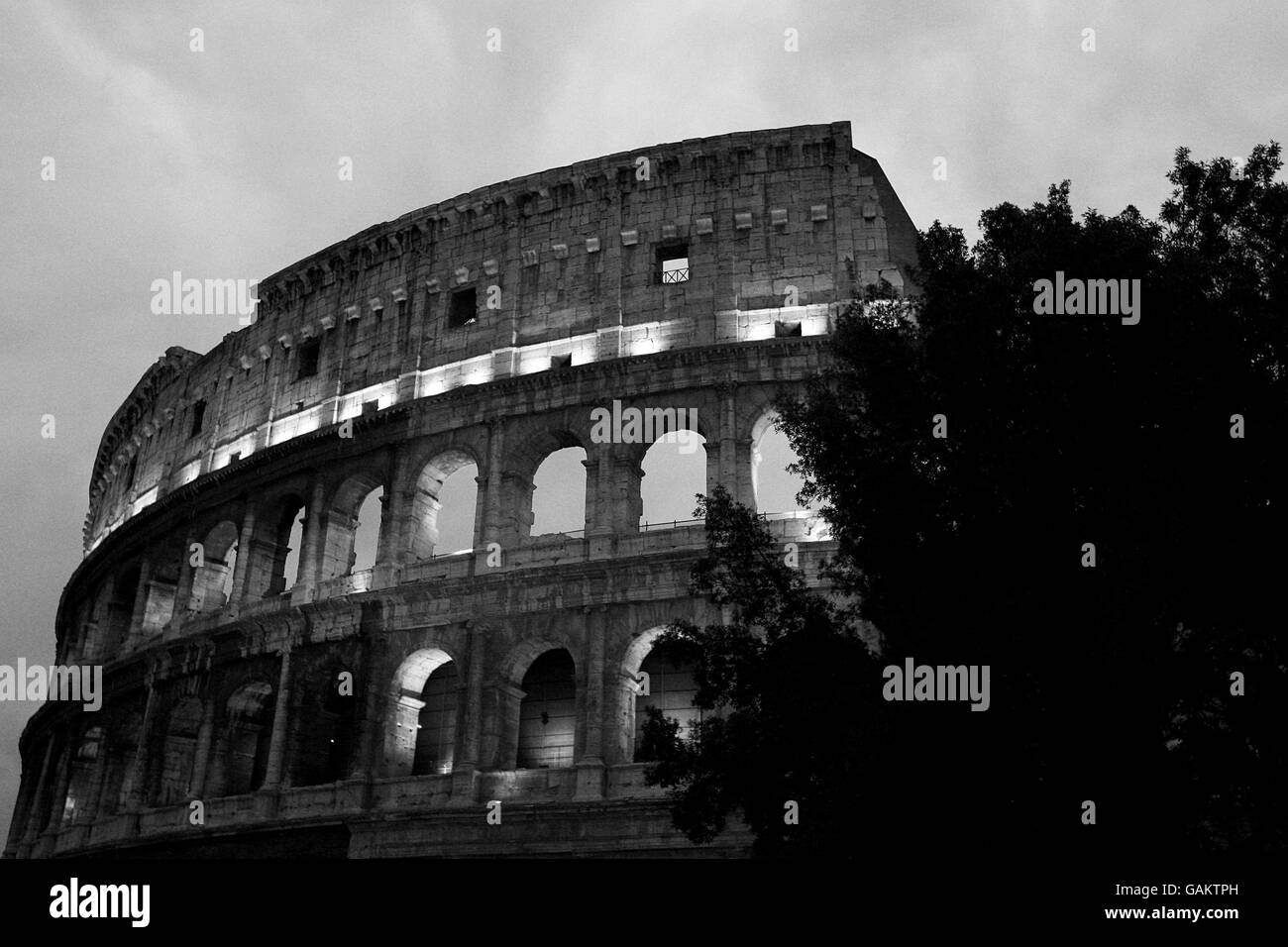 Landmarks rome Black and White Stock Photos & Images - Alamy